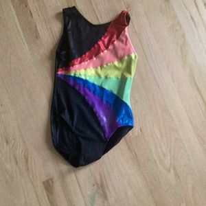 Rainbow Tank Gymnastics Leotard